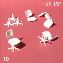 Lade das Bild in den Galerie-Viewer, SWIVEL CHAIRS, M=1:25 WHITE / 1:25 / N/A
